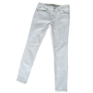 R13 Alison Skinny Jeans in White